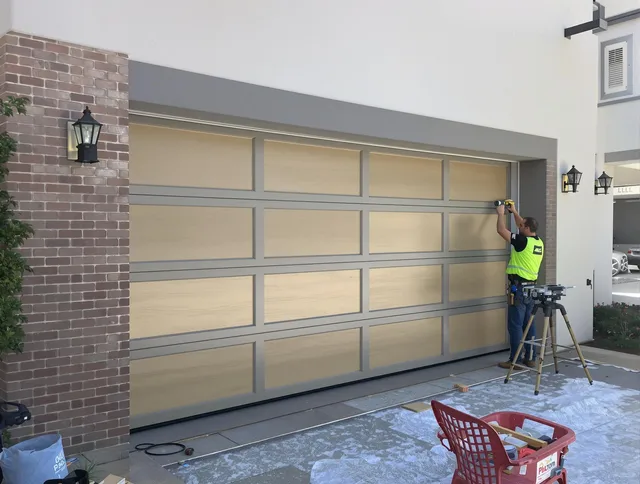 Garage door replacement service by Spring Hill Garage Door Repair in Spring Hill