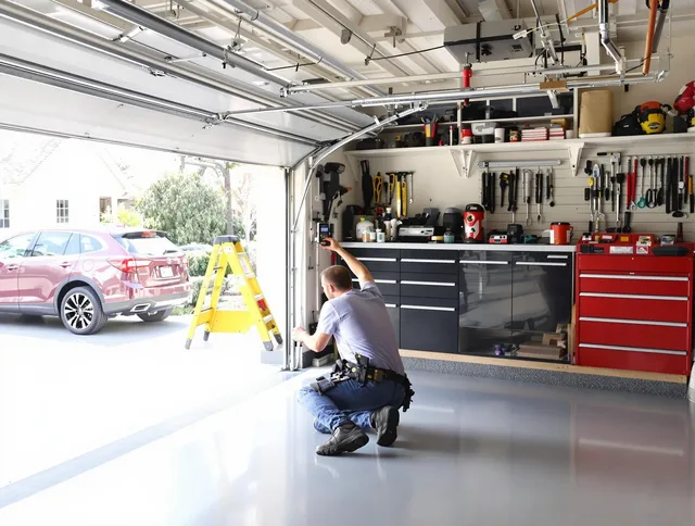 Local garage door repair service by Spring Hill Garage Door Repair in Spring Hill