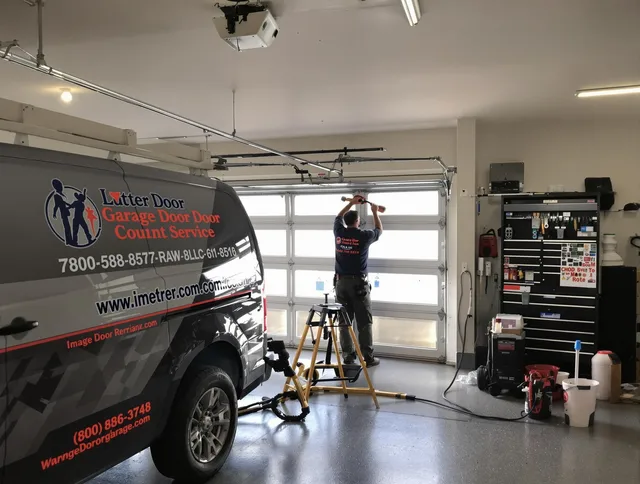 Spring Hill Garage Door Repair team performing same-day garage door repair in Spring Hill